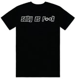 Black "SALTY AS" T-Shirt