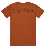 Rust "SALTY AS" T-Shirt