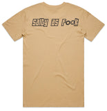 Tan "SALTY AS" T-Shirt